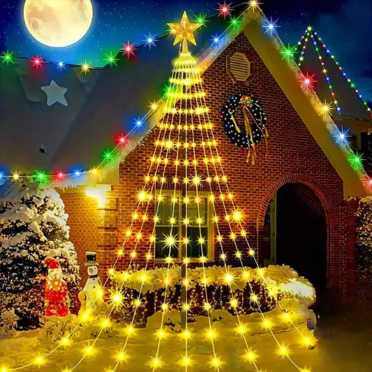 Luces LED para Árbol de Navidad y Jardín