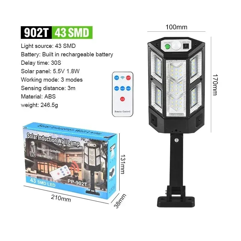 Luz Solar 15000LM