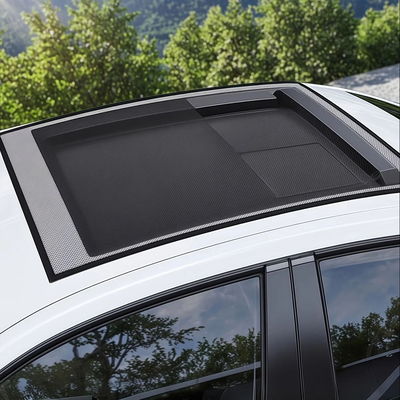 Cubierta Magnética para Sunroof – Protección UV, Malla Transpirable y Anti-Mosquitos