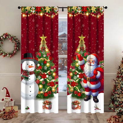 Cortinas Decorativas Navideñas