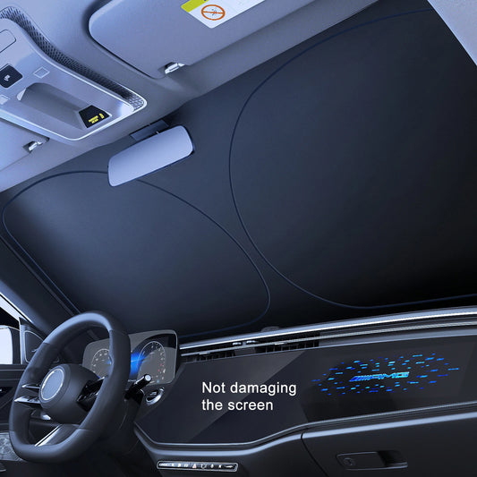 Parasol Plegable para Coche | Cubierta UV para Parabrisas y Ventanas