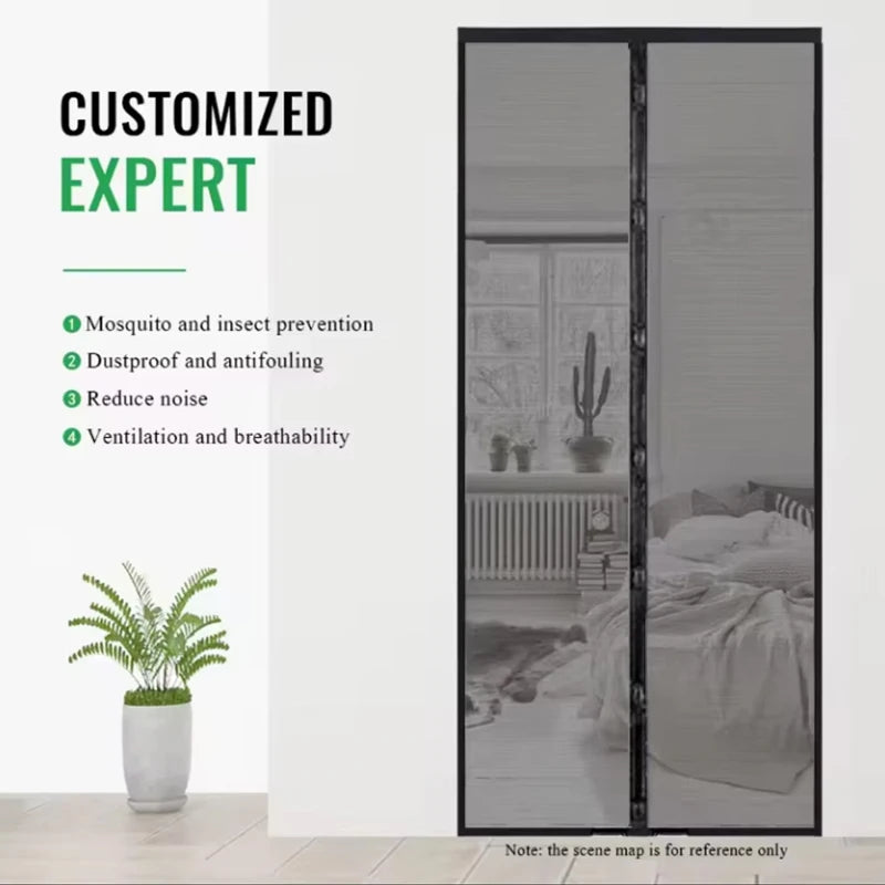 Cortina Magnética Anti-Mosquitos