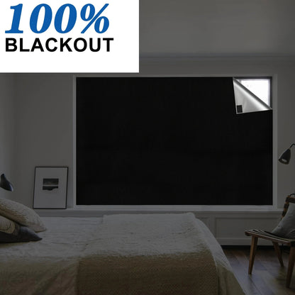 Cortina Opaca 100% Blackout para Ventanas – Privacidad Total