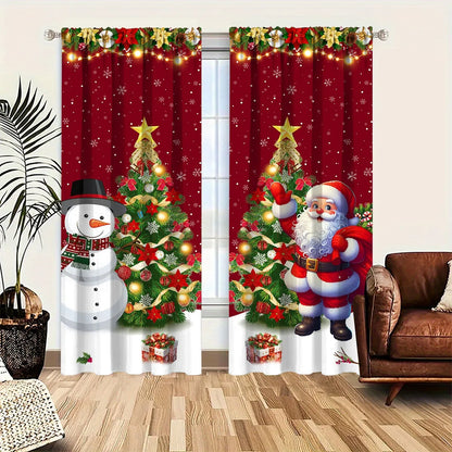 Cortinas Decorativas Navideñas