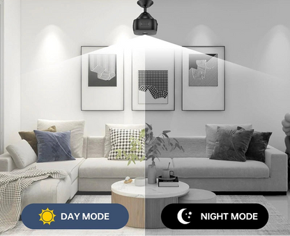 Mini Cámara 4K HD WiFi – Seguridad para Hogar